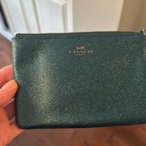 Coach change pouch